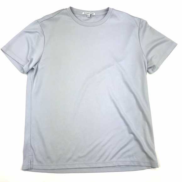 Mizzen+Main Light Gray Short Sleeve Tee - Picture 2 of 5